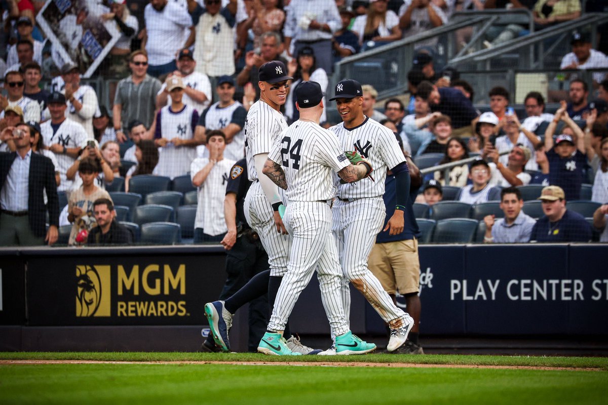 YanksCrew's tweet photo. The #Yankees now have their second 7-game winning streak of the season! 🔥 https://t.co/FiwPr52mdO