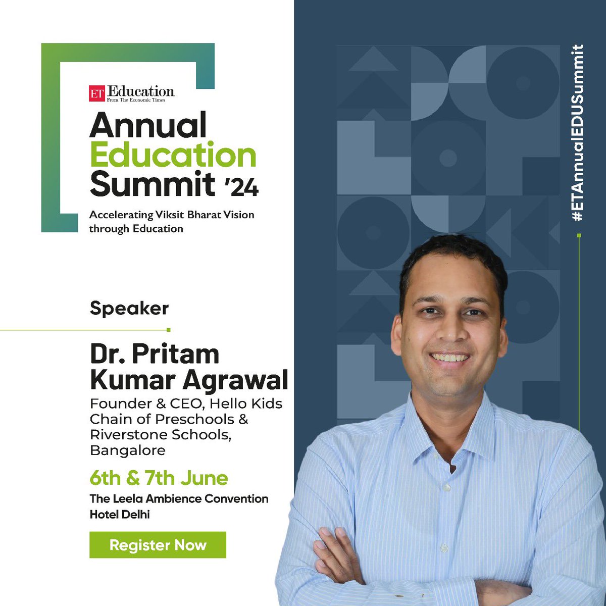 hellokidspritam's tweet photo. Moderating Today’s Session at ETEducation (Economic Times), Annual Education Summit 2014

Economics of Early Childhood Education in India, Growth, Quality and NEP 

#eteducation #econimictimes #education #india https://t.co/lxAnyww0Jl