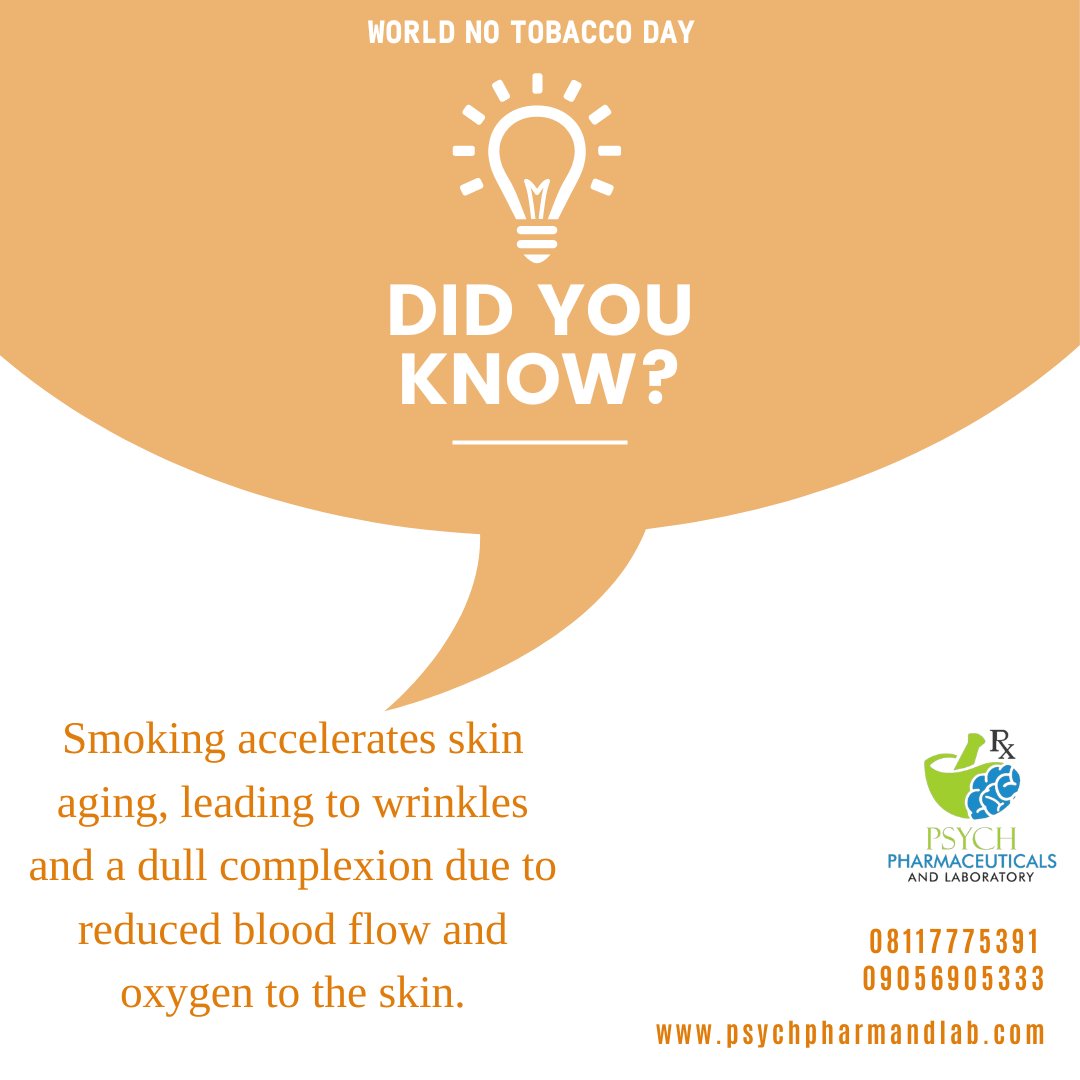 psychpharmaceu1's tweet photo. What you eat, drink or swallow daily impacts either positively or negatively on your skin.
#didyouknow
#didyouknowfacts
#didyouknowthis #stopsmokingstartliving #stopsmokingtoday #smokingcessationformula #smokingcessationclinic https://t.co/82u6gKiJm7