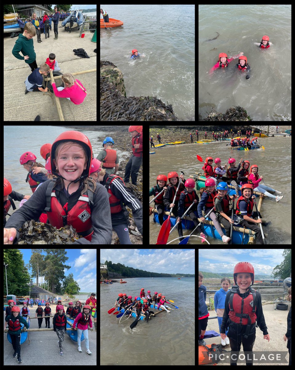 Y5 had a busy afternoon yesterday. After arriving, we headed for our first activity, raft building. I am so impressed with your team work and positive attitude. What will today bring? 🤩 <a href="/barntonMrJ/">Ryan Jones</a> <a href="/BarntonMissHL/">Miss Lagar</a> <a href="/BarntonMissR/">Miss Rutter</a>