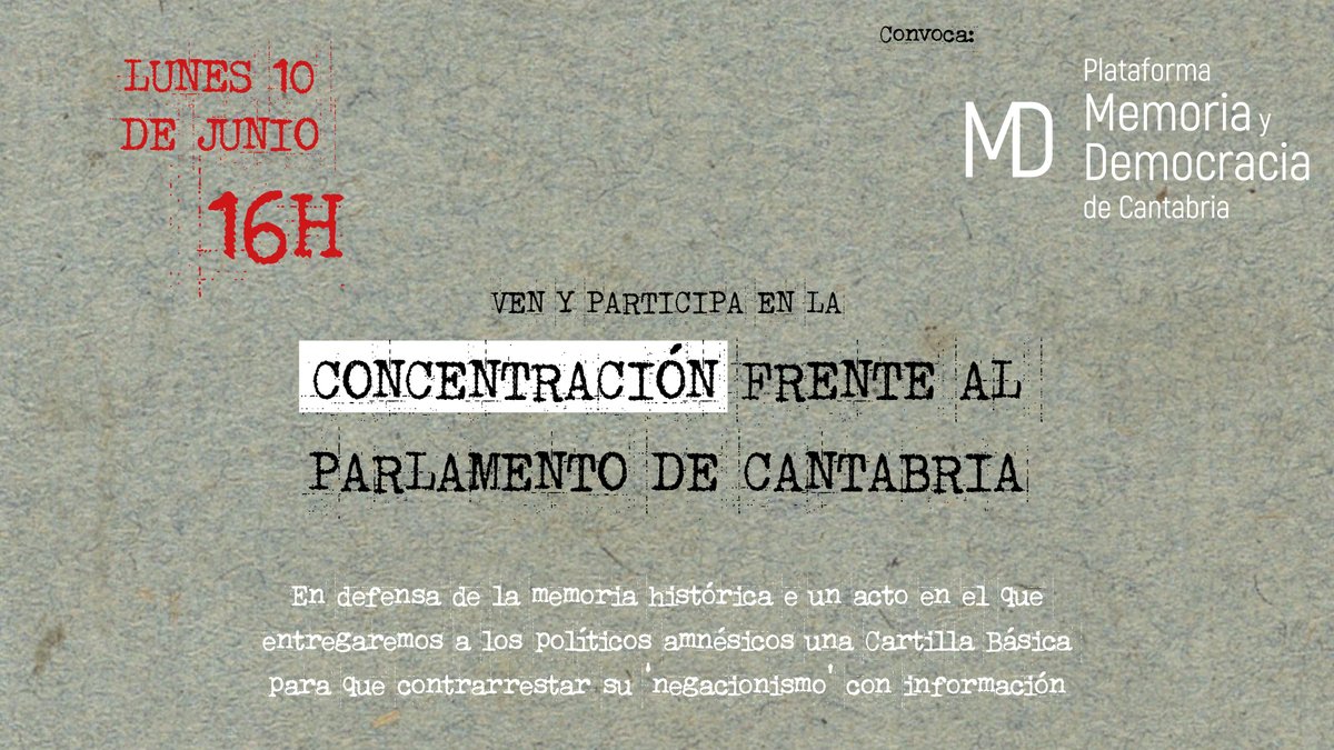 Nos vemos el lunes, que los políticos sientan nuestra voz.