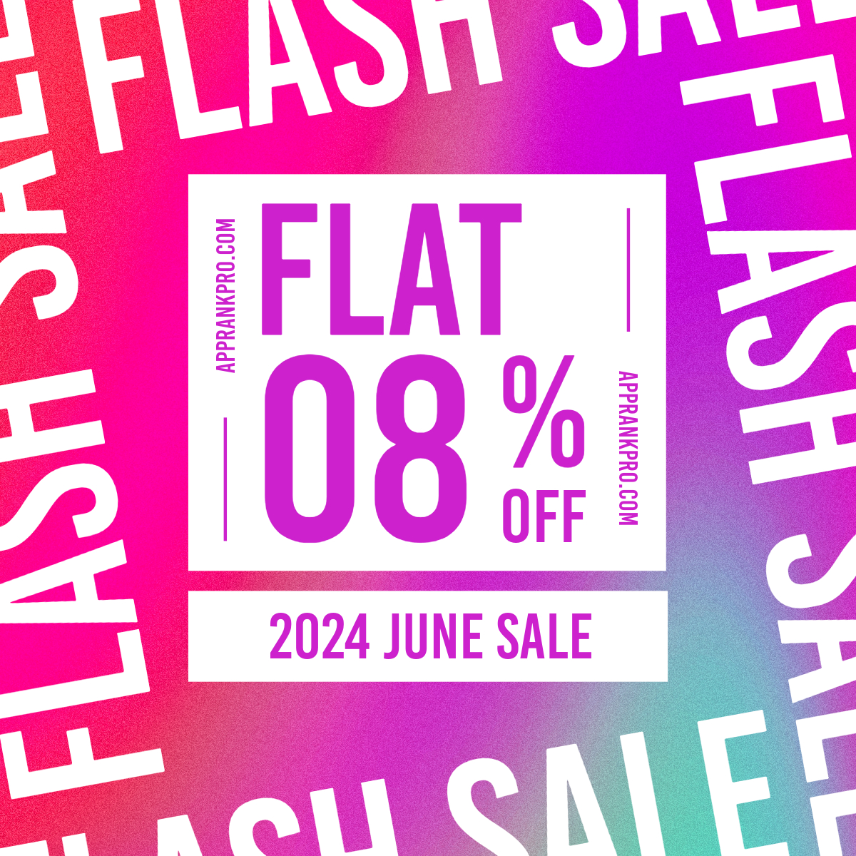 App Store Optimization Services by Apprank Pro 
June OFFER: FLAT 08% DISCOUNT ON ALL ORDERS
COUPON CODE: 6SPECIALJUNESTART (Valid Till: 20-06-2024)
Visit: apprankpro.com/index.php?page… 

#aso #AppStoreOptimization #apprankingservices