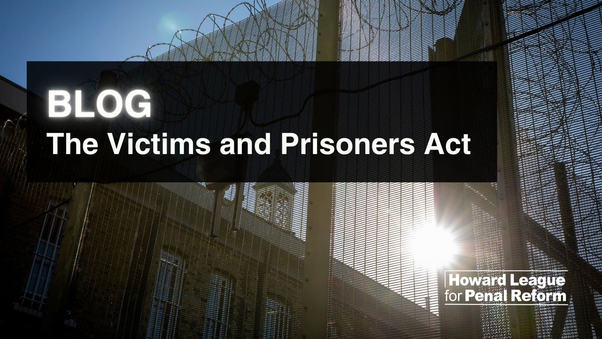 The Howard League tweet media