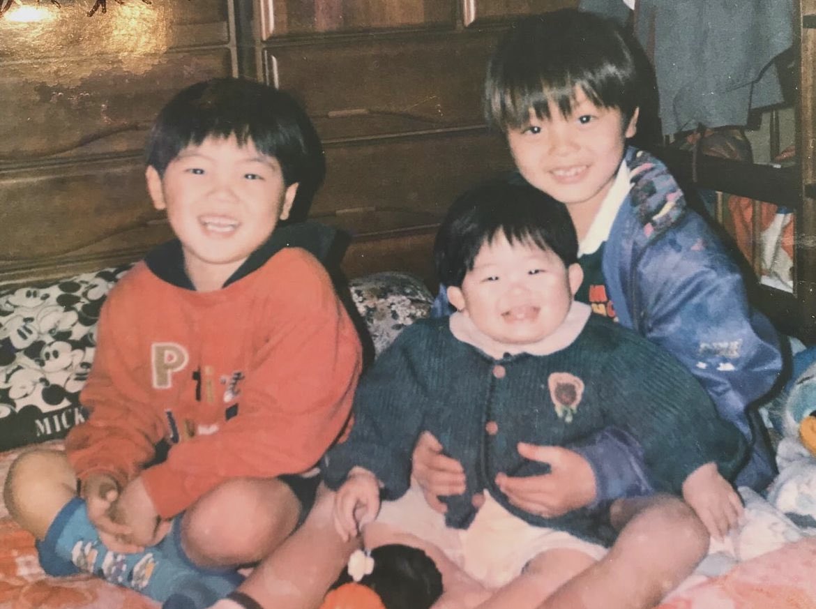 三兄弟】 子供の日 こども 長男 次男 三男 息子 双子 家族コーデ