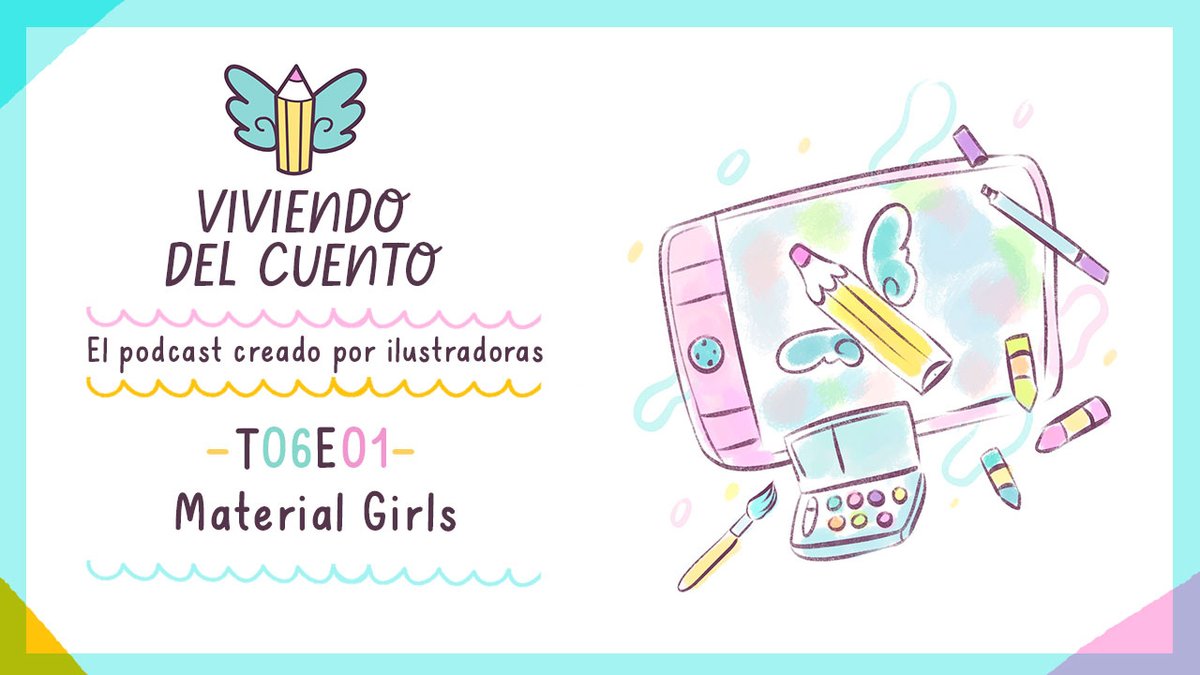 VDC_podcast's tweet photo. 🎙️ NUEVO EPISODIO 🎙️
Repasamos materiales para trabajar en el mundo de la ilustración editorial y cuáles son nuestros favoritos. Además, os recomendamos cosas interesantes ✨🩷
iVoox: https://t.co/SKhaINjqDU
Youtube: https://t.co/SsAChudSVK
Spotify: https://t.co/WmuKpH6pvm https://t.co/3ISZTC7oPk
