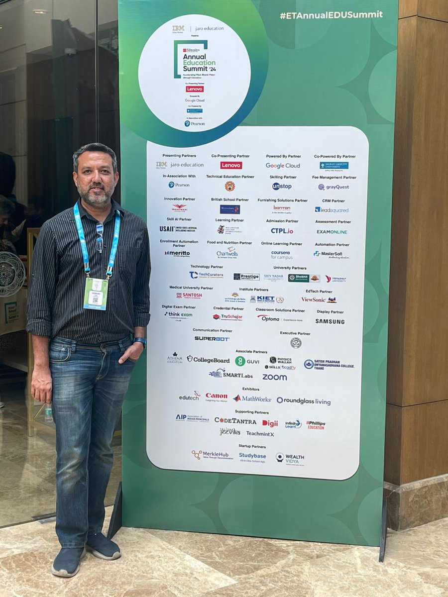 vyassaurabh's tweet photo. Excited to be part of the event #Studybase is happy to be a partner, and we look forward to the insightful sessions &amp; conversations with leaders in #Education

@StudybaseMedia https://t.co/qenUFHA18r