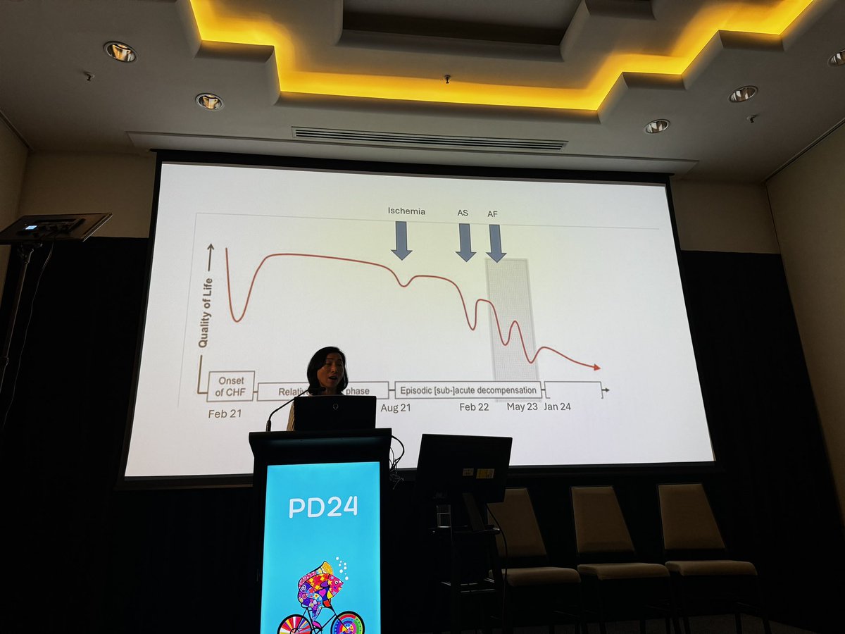 DrMarthaGulati's tweet image. @AliciaC36831653 presenting her case at #PDHeart2024
 #functionnotfailure