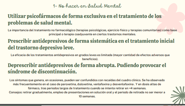 (Docencia Rafalafena) Interesante sesión con consejos a aplicar en las consultas sobre qué NO HACER con respecto a la salud mental y a la adolescencia. rafalafena.wordpress.com/2024/06/05/con…