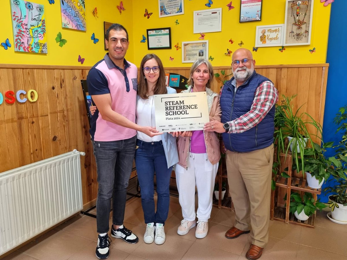 Edelvives's tweet photo. Hoy damos la enhorabuena a los colegios Alarcón, Concepcionistas y Puerta de la Sierra de la Comunidad de Madrid por sus certificaciones como #SteamReferenceSchool.
#GoSteamByEdelvives https://t.co/TBg6TqKnC0