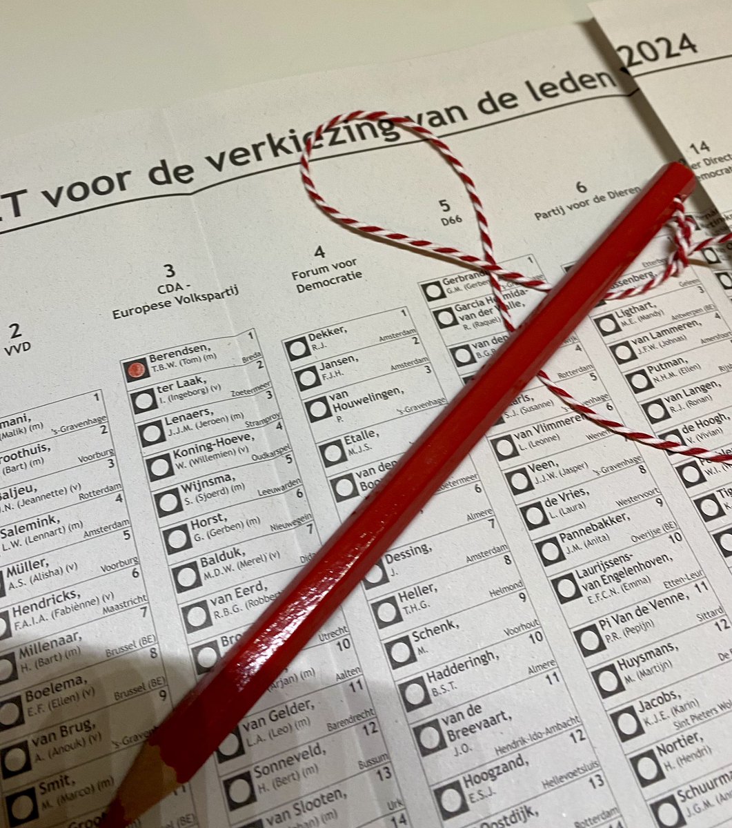 Wees niet dom - stem Tom 😃
<a href="/tbwberendsen/">Tom Berendsen</a> <a href="/cdavandaag/">CDA</a>