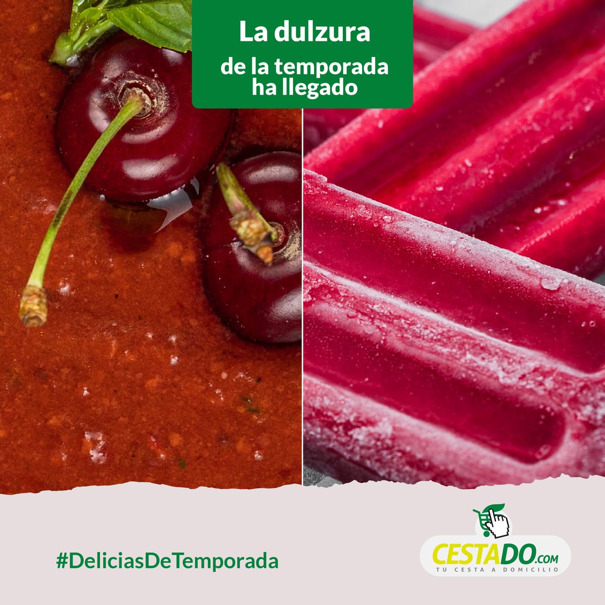 Desde postres irresistibles hasta salsas innovadoras y ensaladas refrescantes, las cerezas son un ingrediente versátil que añade un toque de dulzura y color a tus platos 🍒🍰.
¿Cuál es tu manera favorita de disfrutar las cerezas?😊

🍒 acortar.link/eRe0jZ