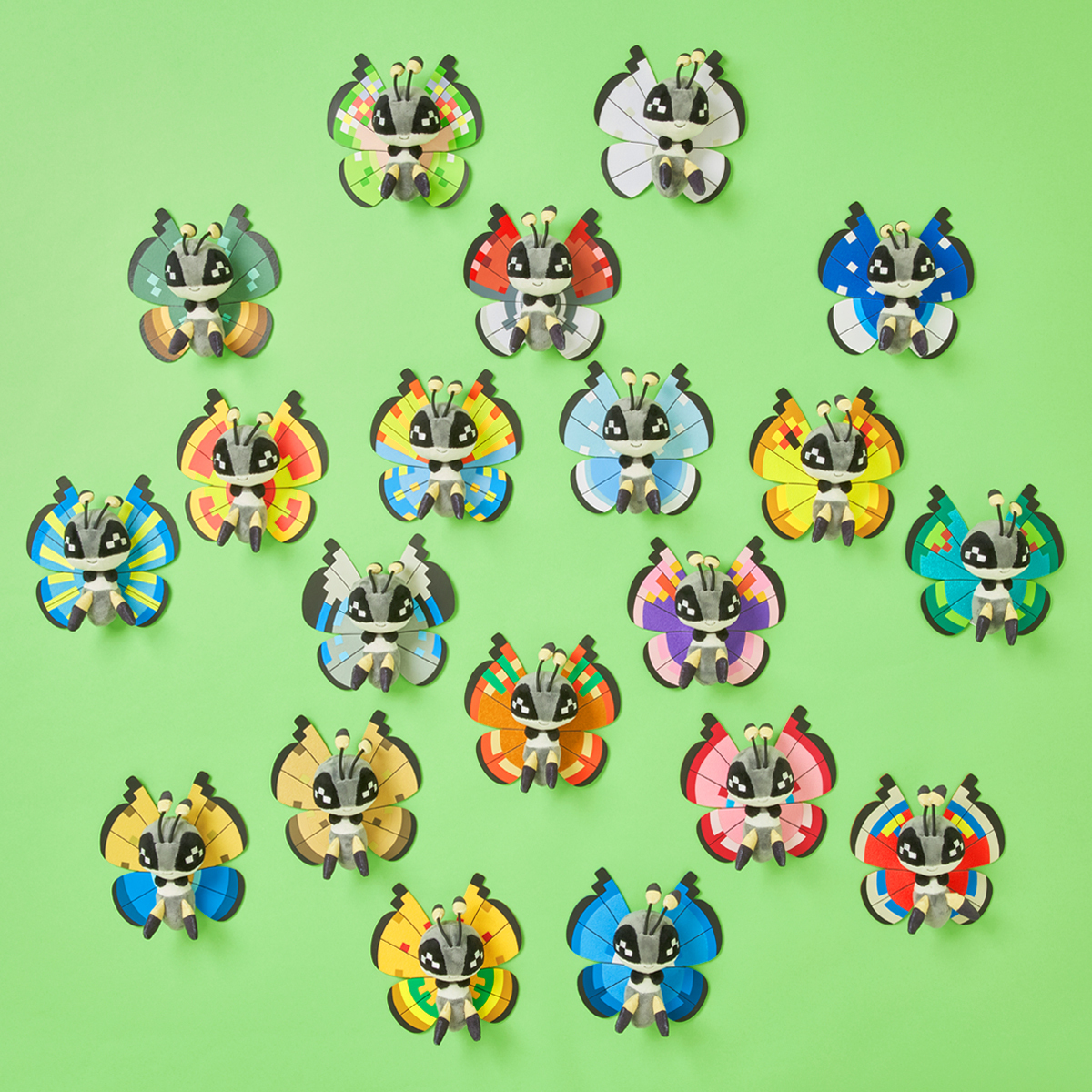 ビビヨン 大集合‼️ ／／／｜｜｜｜＼＼＼ お気に入りのもようを買う