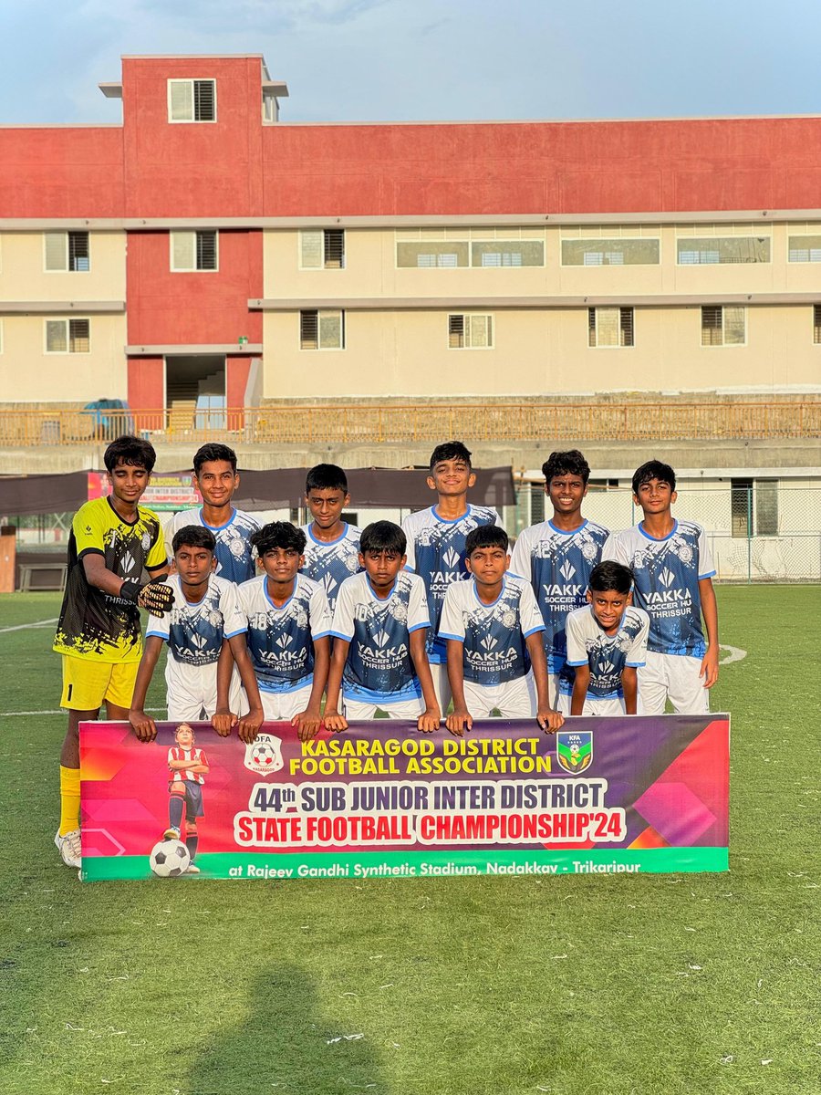 keralafa's tweet photo. 44th Sub Junior Inter District State Football Championship 2024-25 🏆
Match 1️⃣7️⃣
Wayanad 🆚 Palakkad
📍Nadakkav - Trikaripur, Kasaragod
#IDSC #SubJunior #KeralaFootball https://t.co/XYQGYvsnVc