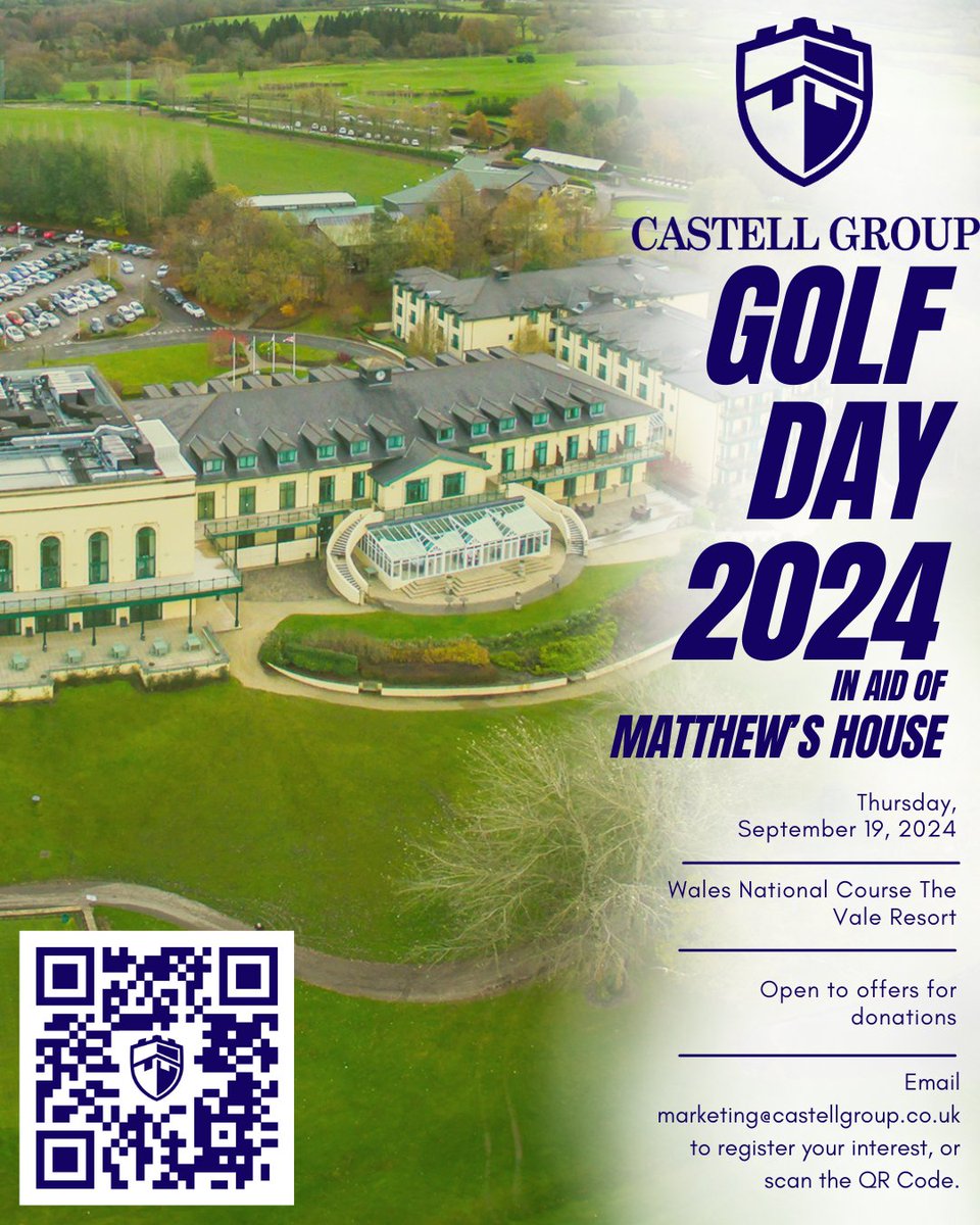 We are seeking sponsors for our Golf Day in aid of Matthew's House. All proceeds from this event will go directly to Matthew's House. If sponsorship isn’t for you, we also welcome donations for our raffle, every contribution is greatly appreciated.