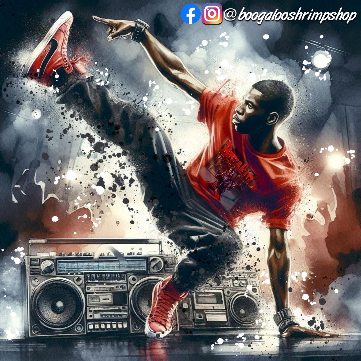 shrimp_shop's tweet photo. Boogaloo Shrimp Dance Wear, retro gear for dance competitions, festivals and just jammin with friends!! 
🧹👟👟
https://t.co/ry8BThTzxL 

#dancer #dancewear #dancechallenge #danceworld #dancemoves #breakdancer #bodypopper #ladance #hiphopdancer #dancetees #dancestudio https://t.co/OmQbozgMuv