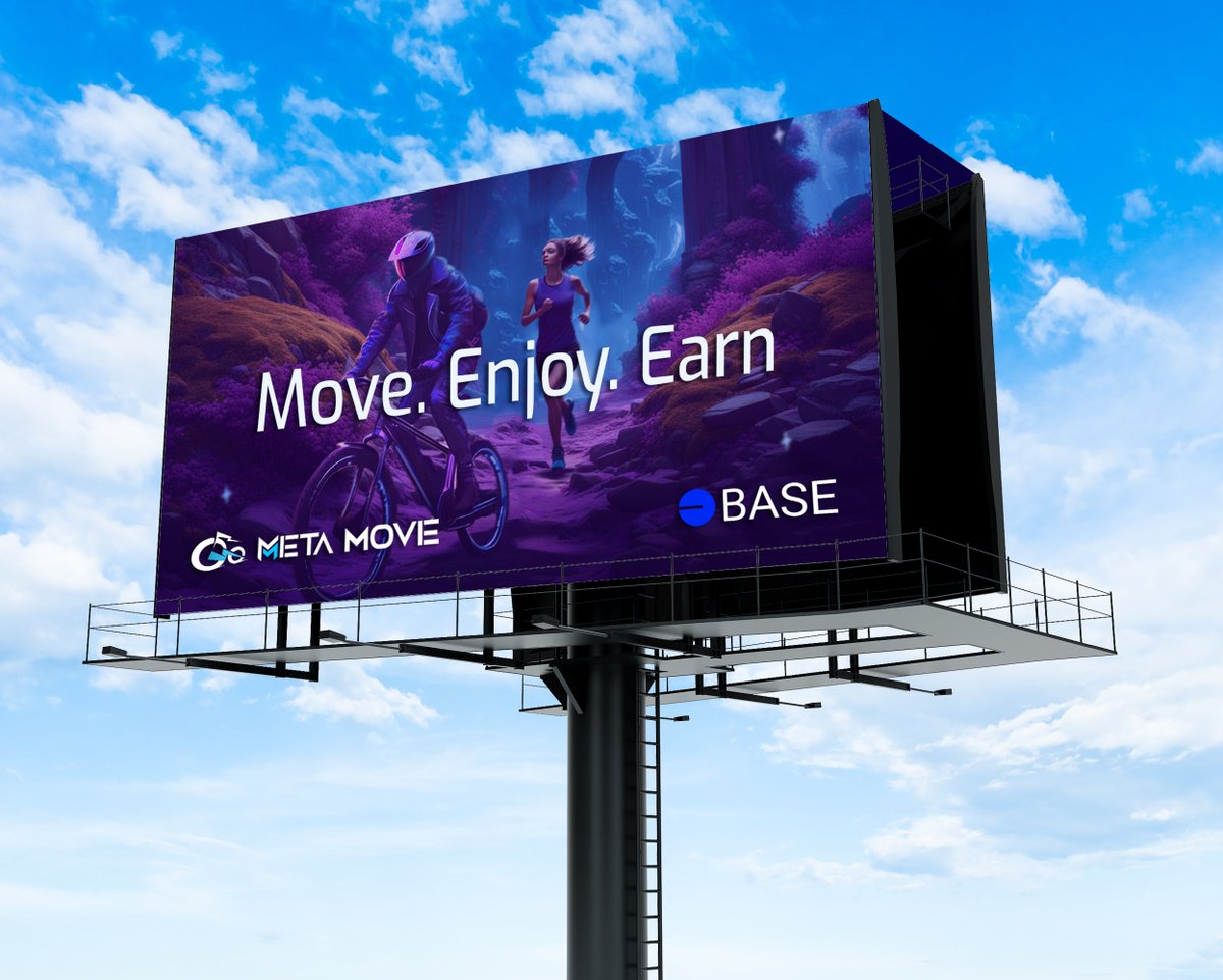 MetaMoveLabs's tweet photo. Metamove is building the first move-to-earn project on @base this Onchain Summer. 🌞🚀

#OnChainSummer #Base https://t.co/SR2IKa3FHJ