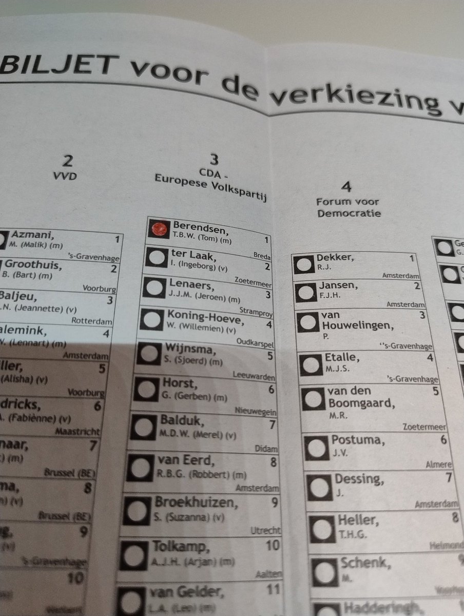 JaltdeHaan's tweet image. Natuurlijk stem ik vandaag voor een fatsoenlijk Europa. Onder de indruk van de campagne van @tbwberendsen. Mijn stem heb je! #StemCDA