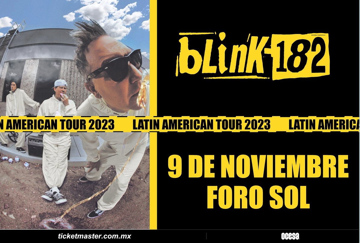 blink-182 confirma su regreso a México

29 May 2024

9 DE NOVIEMBRE – FORO SOL

Preventa Citibanamex: 5 de junio, 2:00 p.m.

<a href="/blink182/">blink-182</a>