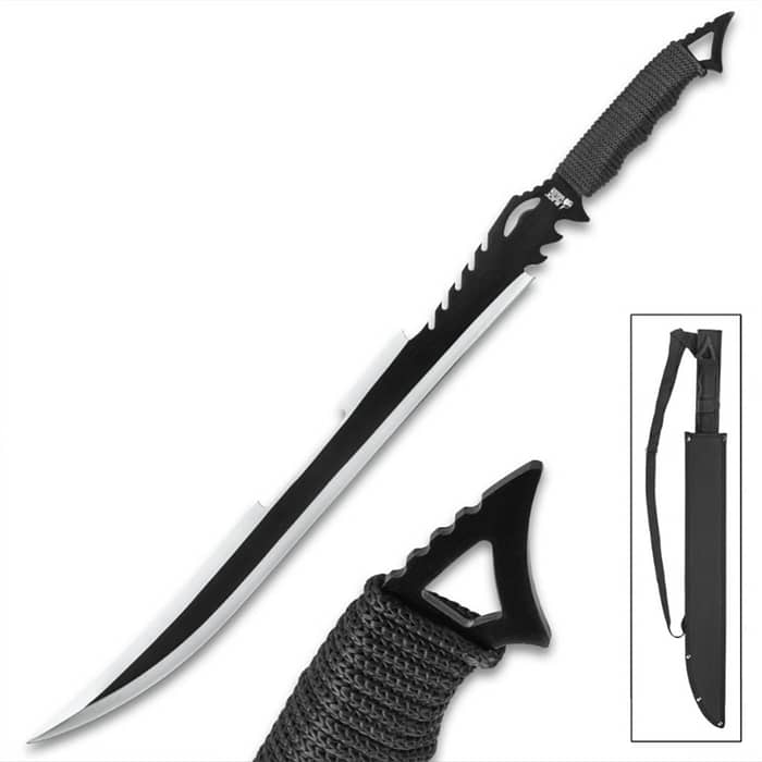 Swordkingdomusa's tweet photo. 🗡️ Unleash Power with the Black Legion Death Stalker Sword! Crafted for modern warriors, its stainless steel blade ensures precision strikes. Order now and conquer with Black Legion! 💪 👉 https://t.co/bXpF08l5T7
.
#BlackLegion #Cosplay  #SwordsnDungeons https://t.co/b82WYHnIWL