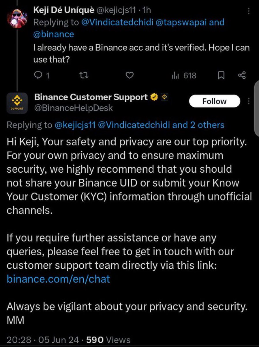 uzo67804's tweet photo. @Vindicatedchidi @tapswapai @binance https://t.co/RJ82pmwrRw