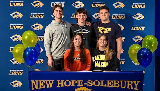 SOLsports (@solsports) on Twitter photo Fif New Hope-Solebury seniors were recognized for committing to compete in collegiate sports. <a href="/LionsNhs/">NH-S Lions Athletics</a> <a href="/NhslionsB/">NHSLIONS Baseball</a>
suburbanonesports.com/college-signin… Fif New Hope-Solebury seniors were recognized for committing to compete in collegiate sports. <a href="/LionsNhs/">NH-S Lions Athletics</a> <a href="/NhslionsB/">NHSLIONS Baseball</a>
suburbanonesports.com/college-signin…