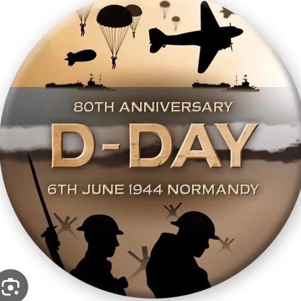 At the going down of the  sun and in the morning we will remember them #DDay80