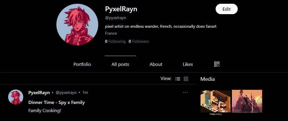 Hey, I'm also on Cara, share me your profile so I can follow you there!