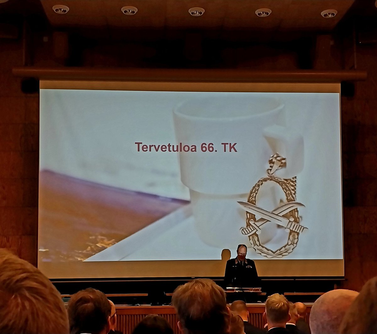 Kurssipäivä. Tällä kertaa itse kurssilaisena. #maanpuolustuskurssit #kokonaisturvallisuus #66tk