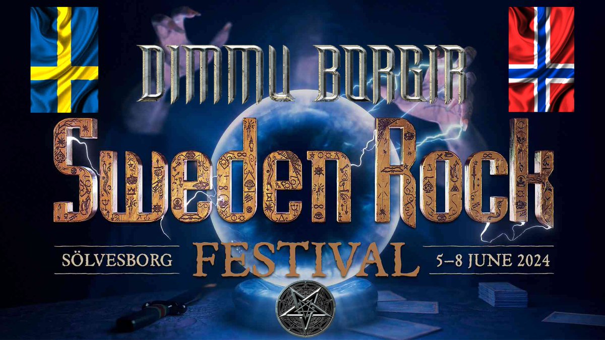 Serry_Maiden666's tweet image. 𖤐 𝔻𝕀𝕄𝕄𝕌 𝔹𝕆ℝ𝔾𝕀ℝ 𖤐 

𝑺𝒘𝒆𝒅𝒆𝒏 𝑹𝒐𝒄𝒌 𝑭𝒆𝒔𝒕𝒊𝒗𝒂𝒍 2024. 🎸🤘🏻🖤

ROCK STAGE, FREDAG 7 JUNI, 23:30
Den norska extremmetallscenen rymmer många namn, men få så legendariska som Dimmu Borgir. _|_ 🔥

#blackmetalsymphonic #blackmetal #sölvesborg #dimmuborgir