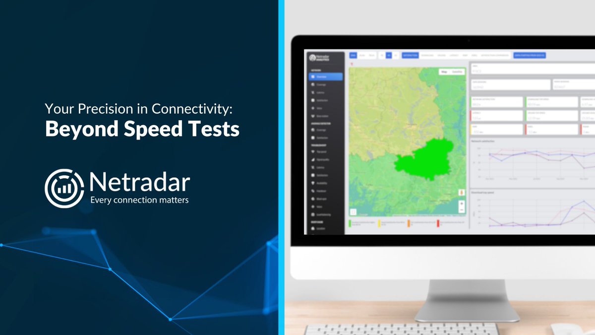 #Netradar is redefining connectivity analytics by going beyond #speedtests. We provide in-depth #Insights into #network #performance #userexperience #coverage. Unlike traditional metrics, we offer precise and actionable data that empowers #telecom to make informed decisions!