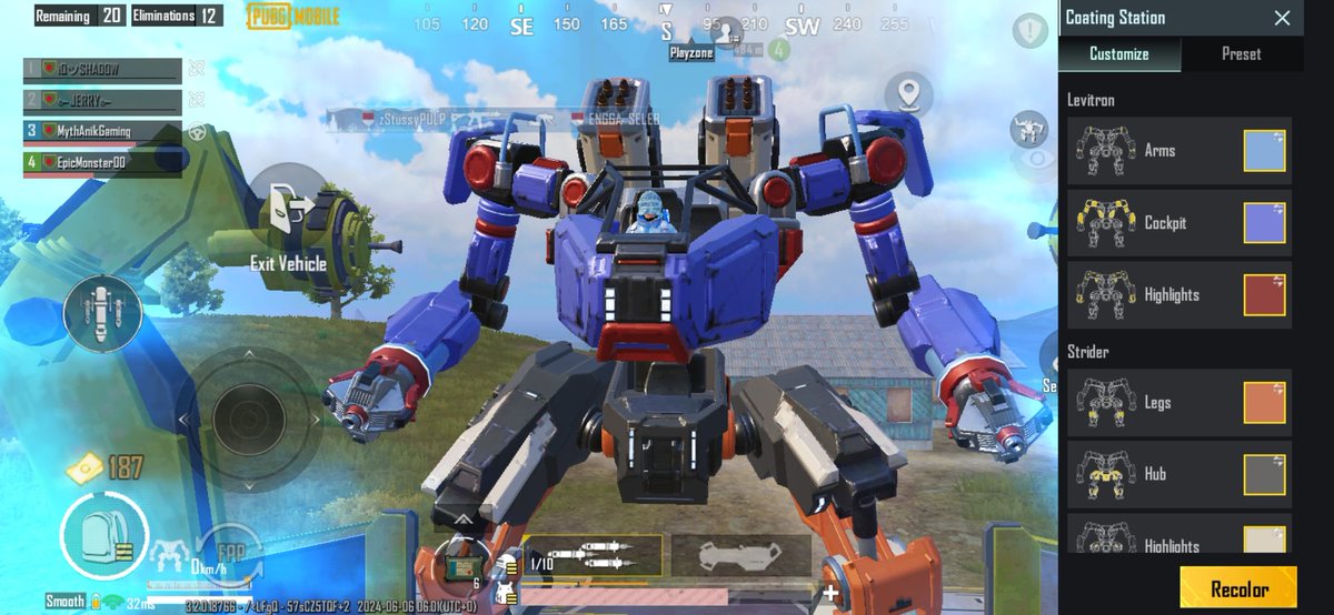 AdilAhn56344099's tweet photo. Tried to make optimas prime.
UID:- 5448103526 MythAnikGaming
#PUBGMOBILE #PUBGMOBILEMECH #PUBGMOBILEC6S18 #MechaRunway #Contest
#freeuc #uc #like #moreview #foryou https://t.co/4LPWZlzImt