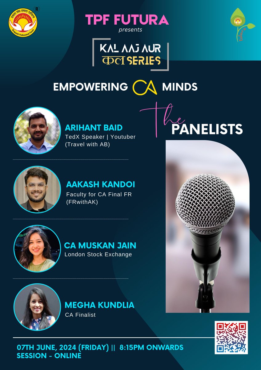 tpfnational's tweet photo. Embark on a transformative journey from aspiring student to accomplished professional, capturing every step towards success.

Date - 7 June Friday
Mode - Online 
Time - 8:15 pm
For whom - Open for all

Registration link - https://t.co/hnHCO1AiXJ https://t.co/chOJJRVgOL