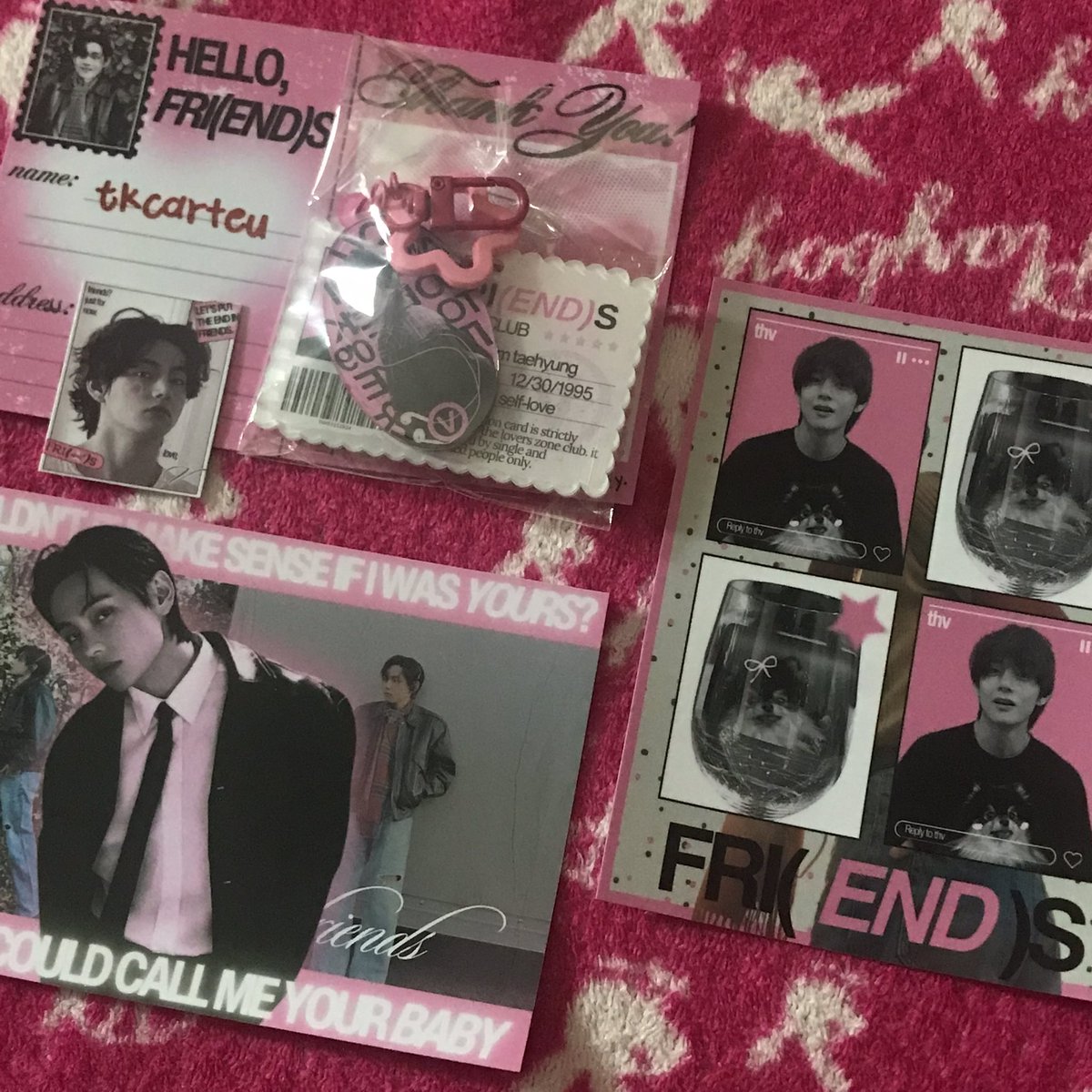tkcarteu's tweet photo. ⋆˙⟡ giveaway mail | #kthmaiIs ♡
yaaaay !! taeby keyrings r home 🥹 thank u so muchie for this giveaway, ate diva 💗
— @koospocket | #mailsfromdiva https://t.co/gxS7WuR832