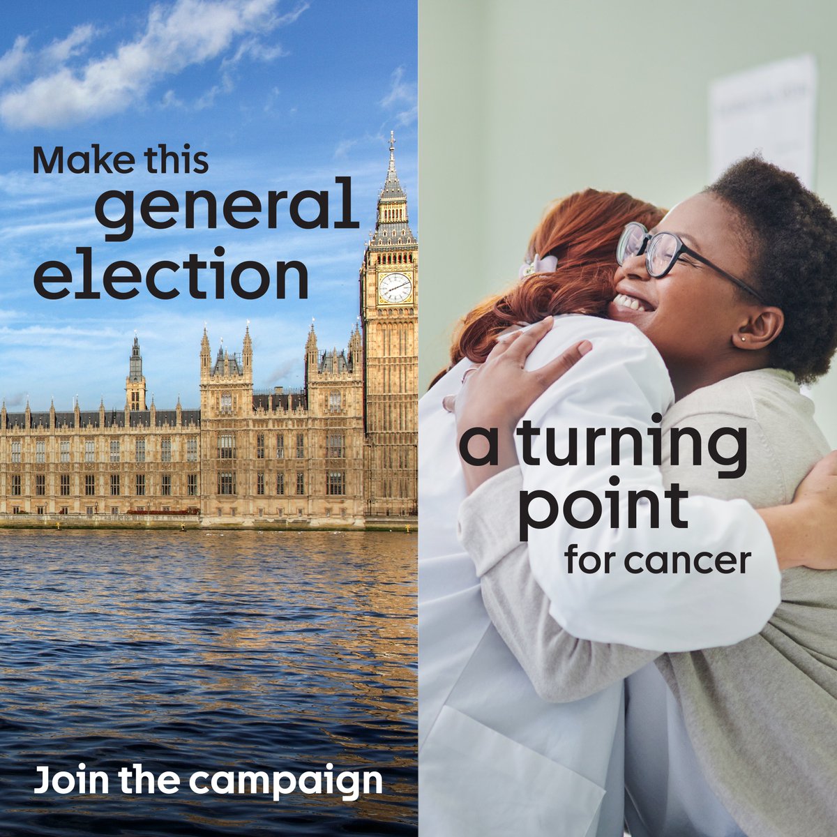 CR_UK's tweet image. 🆕 Our analysis has revealed that the UK could avoid 34,000 deaths from cancer within a decade of the #GeneralElection if the next government takes urgent action to improve cancer outcomes. 

To help us make this election a #TurningPointForCancer, join our campaign to demand…