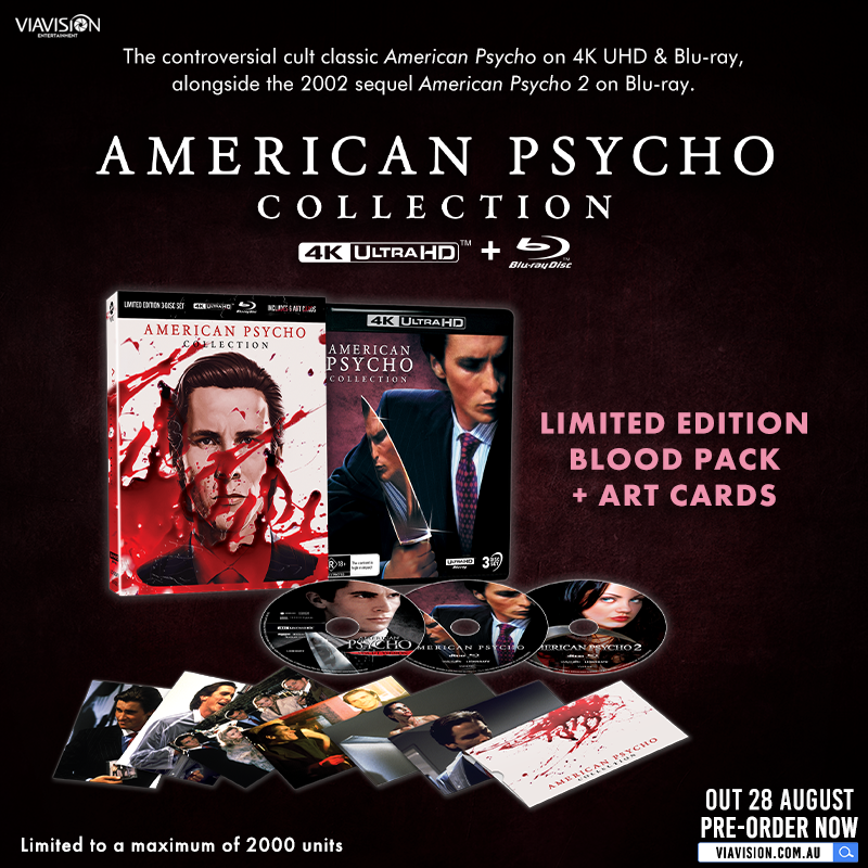 AMERICAN PSYCHO COLLECTION (2000 - 2002) 🩸 4K UHD + Blu-ray