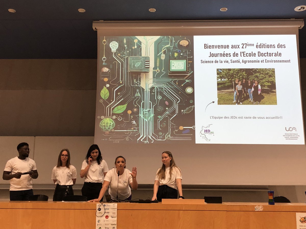 Charlène Ryan-Guillot (@charln_rguillot) on Twitter photo Let’s start this 2 days of the doctoral Days with <a href="/HeidiSerra/">Heidi Serra</a>
Happy and honored to represent the <a href="/GReD_Clermont/">Institute Genetics, reproduction & development</a> today! Let’s start this 2 days of the doctoral Days with <a href="/HeidiSerra/">Heidi Serra</a>
Happy and honored to represent the <a href="/GReD_Clermont/">Institute Genetics, reproduction & development</a> today!