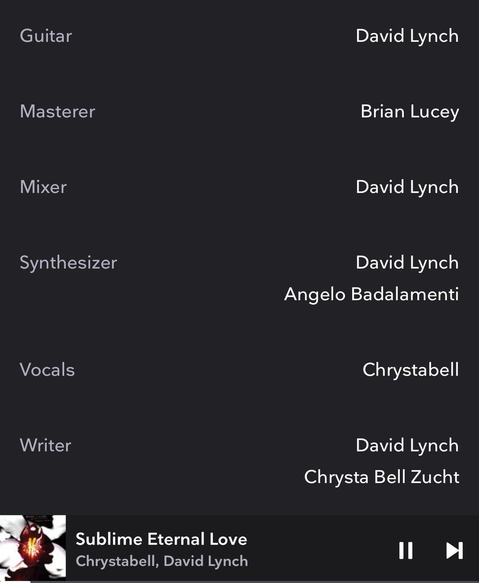 ThatsOurWaldo's tweet image. Confirmed: the late and great Angelo Badalamenti on synthesizer!