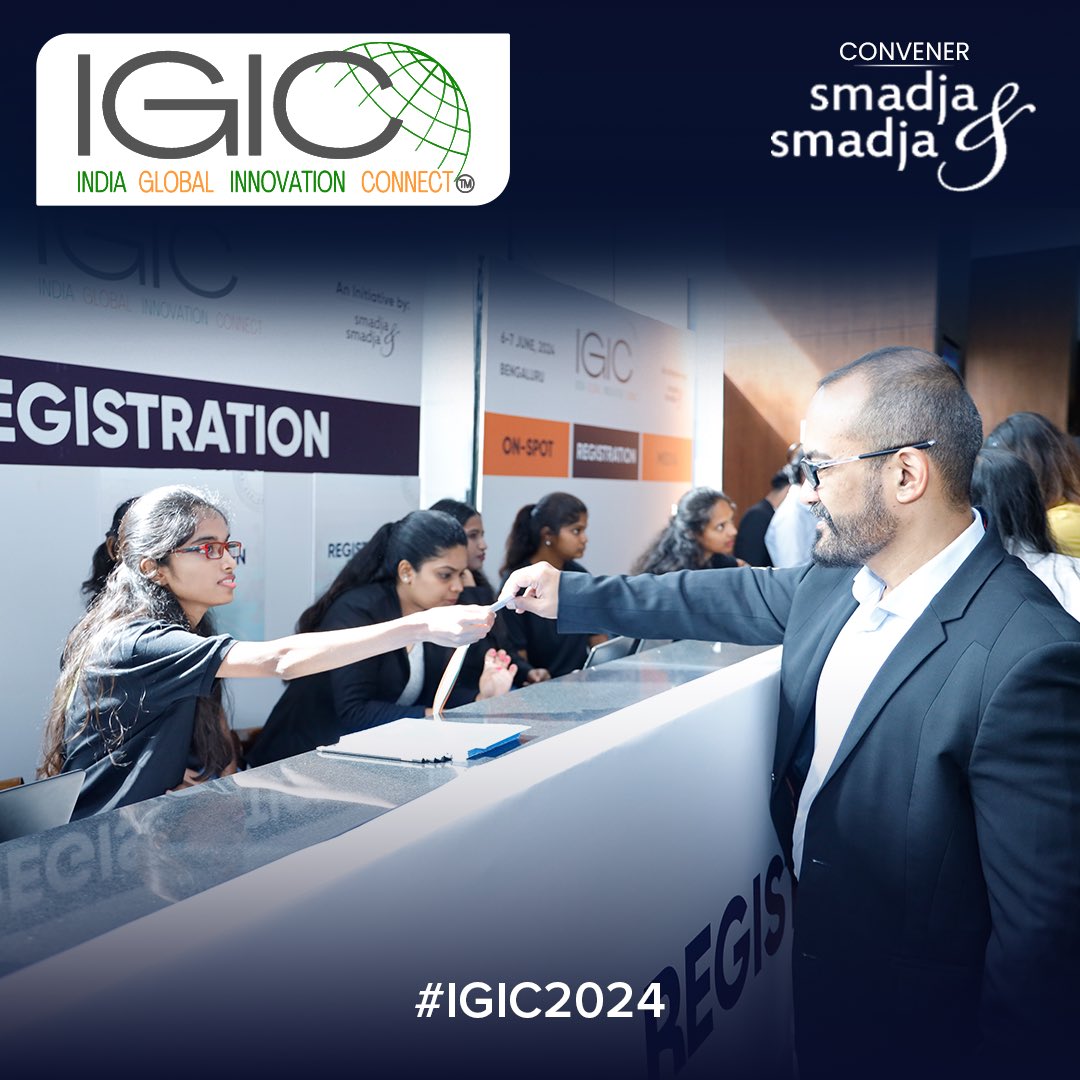 InInIn3I's tweet photo. The future is now, and it’s gathering momentum at #IGIC2024! Visit our registration booth and become part of the high-profile, high-value networking event of the year.

#IGIC2024 #IndiaGlobalInnovationConnect #Technology #Innovation #Bengaluru https://t.co/XUuw641OVo