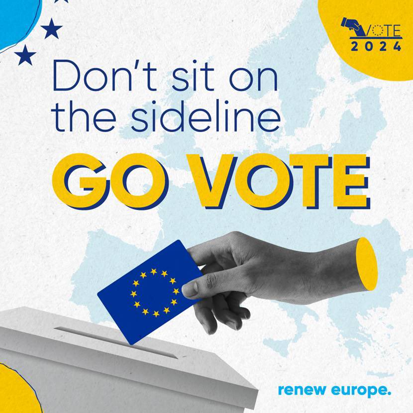 ⏰Time to wake up and go vote!   
 
From today till Sunday, Europeans will elect their representatives in the European Parliament.
 
Our message: VOTE, VOTE, VOTE! Don't let others decide your future for you.