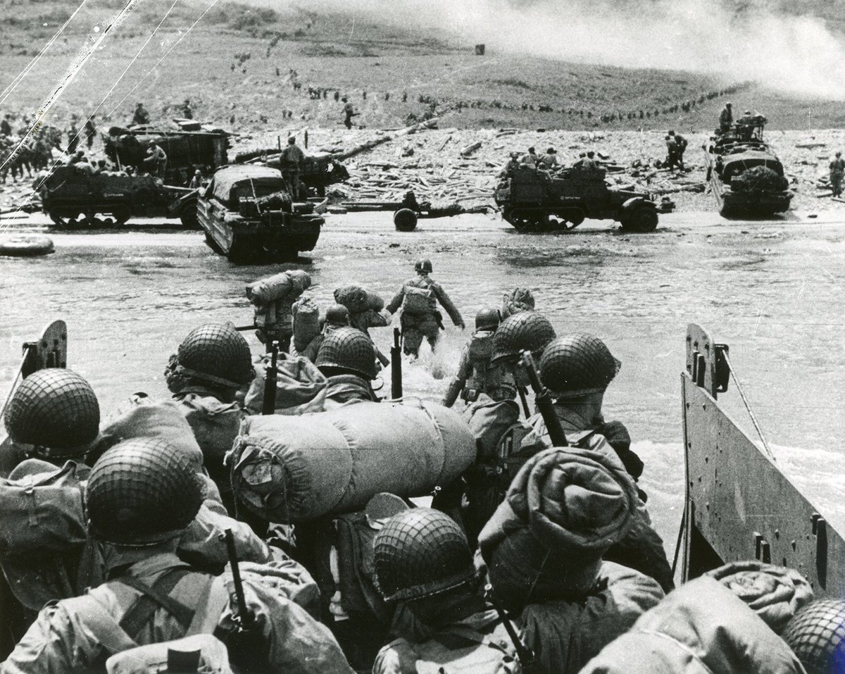 kennylanglea's tweet photo. This day in 1944 saw D Day. The Allied invasion of Normandy in Operation Overlord during World War II. It was the largest seaborne invasion in history. The operation began the liberation of France and led to victory on the Western Front. Lest we forget those brave men #DDay🥀 https://t.co/K6nGNXoEsj