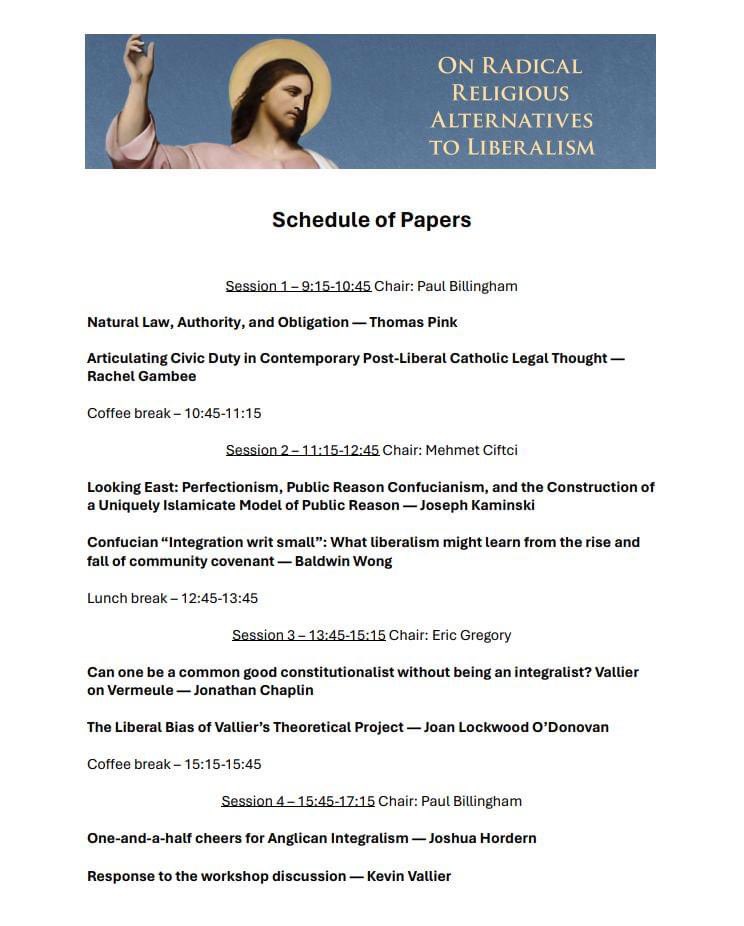 bwwong1984's tweet image. Will present a paper on the brilliant and thought-provoking new book by Kevin Vallier, 'All the Kingdoms of the World: On Radical Alternatives to Liberalism', surely lots of exciting clashes among the perspectives of Catholicism, liberalism, Islam, and Confucianism.🔥