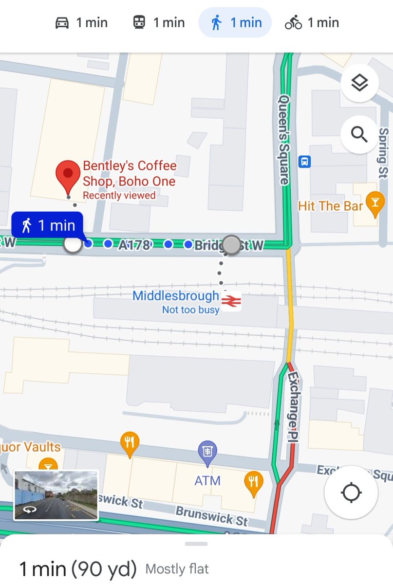 Bentley's Boho One is just meters from Middlesbrough railway station!

Grab a cuppa before you travel.

///flame.chill.tiny
w3w.co/flame.chill.ti…

Postcode: TS2 1AE
maps.app.goo.gl/ExWh6siUhVKyAX…

#train #travel #commute #coffee #Middlesbrough