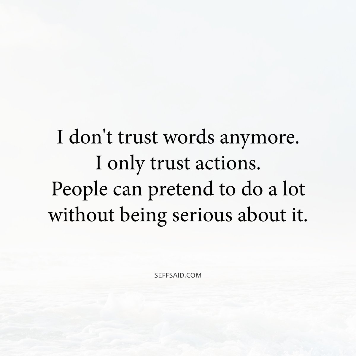 Trust actions