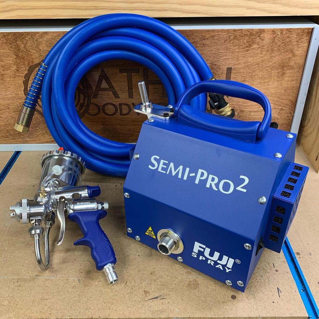 How can you pick just one? Easily switch from bottom feed to gravity feed with the M-Model spray gun.⁠
⁠
📷 <a href="/nathan/">Nathan</a>.woodworking