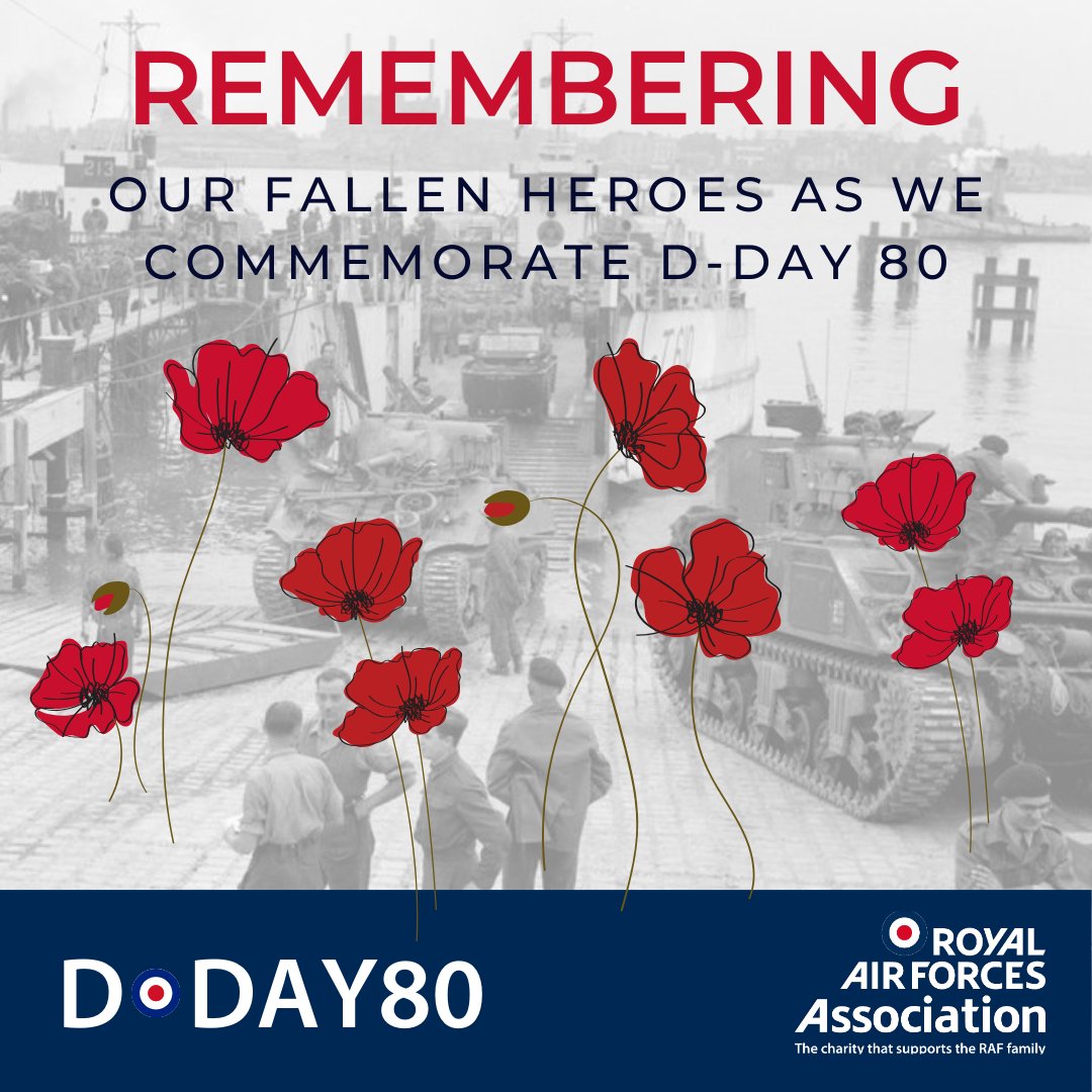 Today, as we mark the 80th anniversary of the Normandy landings, we pay tribute to all those who served and sacrificed in the defence of our freedoms.