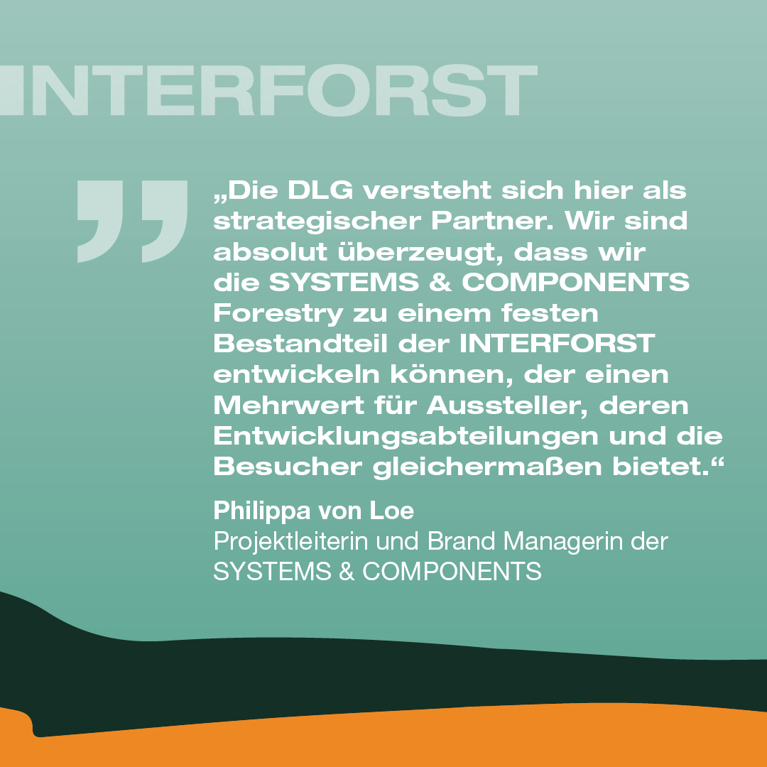 🌲 SYSTEMS &amp; COMPONENTS Forestry by DLG – was die Zusammenarbeit und der neue Ausstellungsbereich auf der #INTERFORST 2026 für Vorteile bringt? Wir haben für Sie ein paar Stimmen dazu eingefangen. 📣 #Forstwirtschaft #Forsttechnik #DLG #MesseMünchen #SystemsComponents