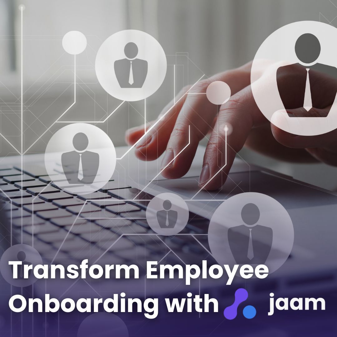 Is your onboarding process up to speed for today's workforce? Let jaam streamline your onboarding for a seamless start. Accelerate onboarding, reduce resources, and enhance the new hire experience. Learn more: buff.ly/3Rb0hAy

#jaamAutomation #EmployeeOnboarding