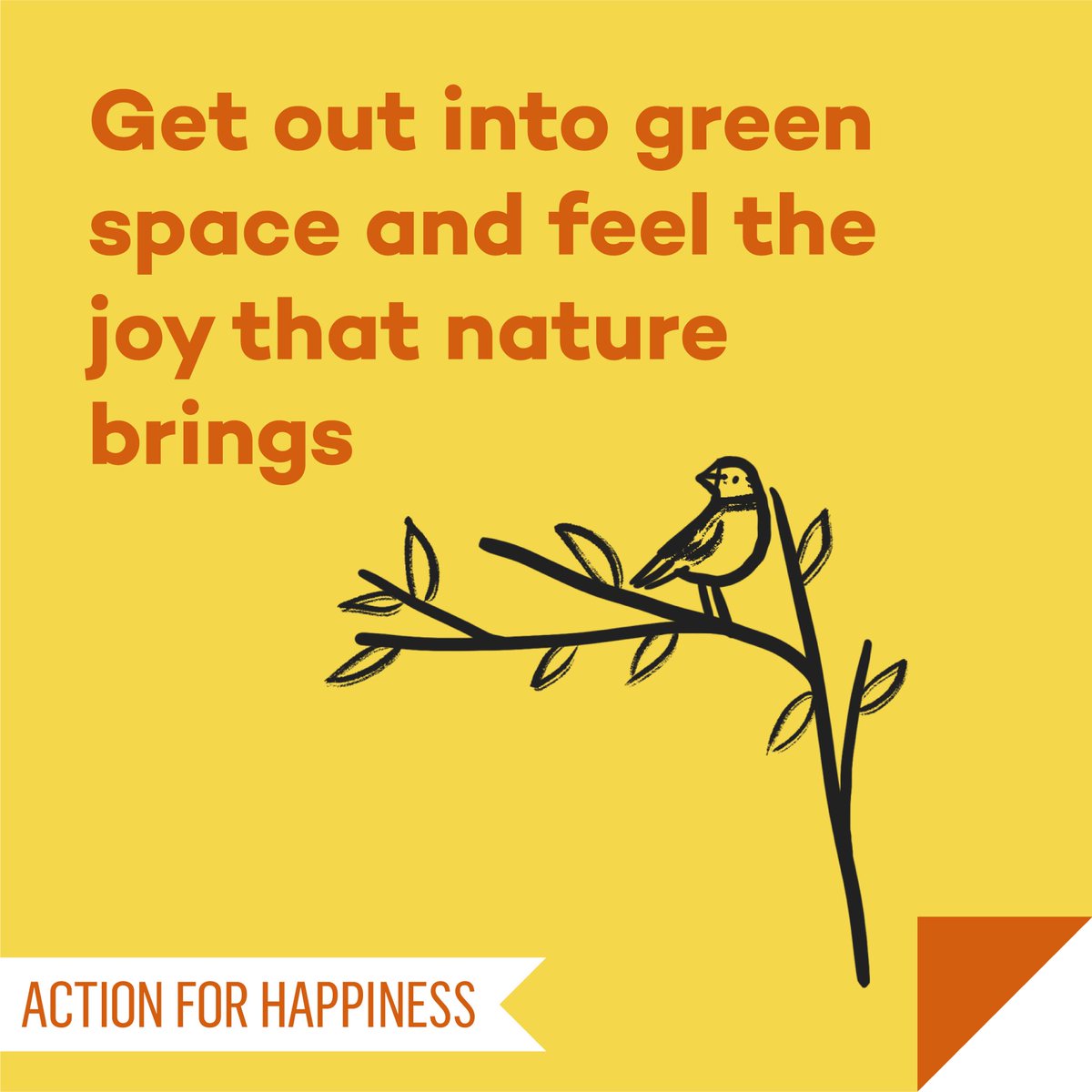 Joyful June - Day 6: Get out into green space and feel the joy that nature brings 🌳 actionforhappiness.org/joyful-june #JoyfulJune