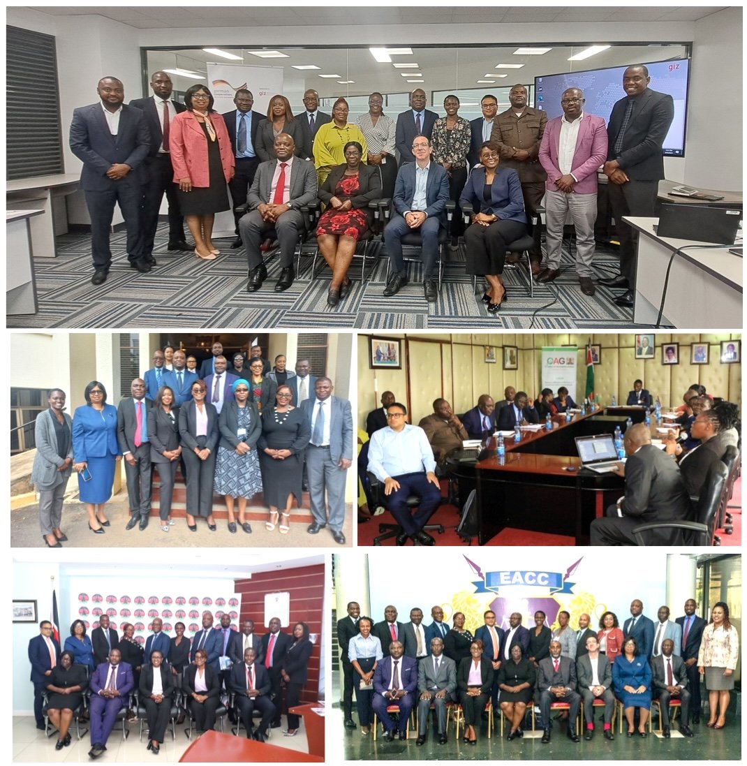bodo_immink's tweet photo. Karibuni Kenya!
We @giz_gmbh #Kenya are excited to host the EnACT Programme and its partners from #Zambia for a learning visit on #AntiCorruption & #HumanRights.
Our Zambian counterparts are engaging with Kenyan officials to draw valuable lessons for Zambia!
#P2PLearning https://t.co/BEck2PZGxF