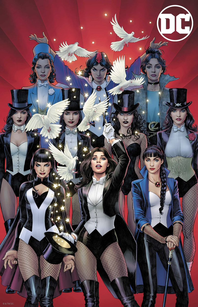 NicolaScottArt's tweet photo. Starting end of August a new batch of character covers is coming, along with a republication of the original series!!

Birds of Prey was my first DC gig so I’m extra thrilled Black Canary is included. Zatanna is a fave of mine too!

There’s more coming, keep your eyes peeled! https://t.co/qBXLqKkjB7